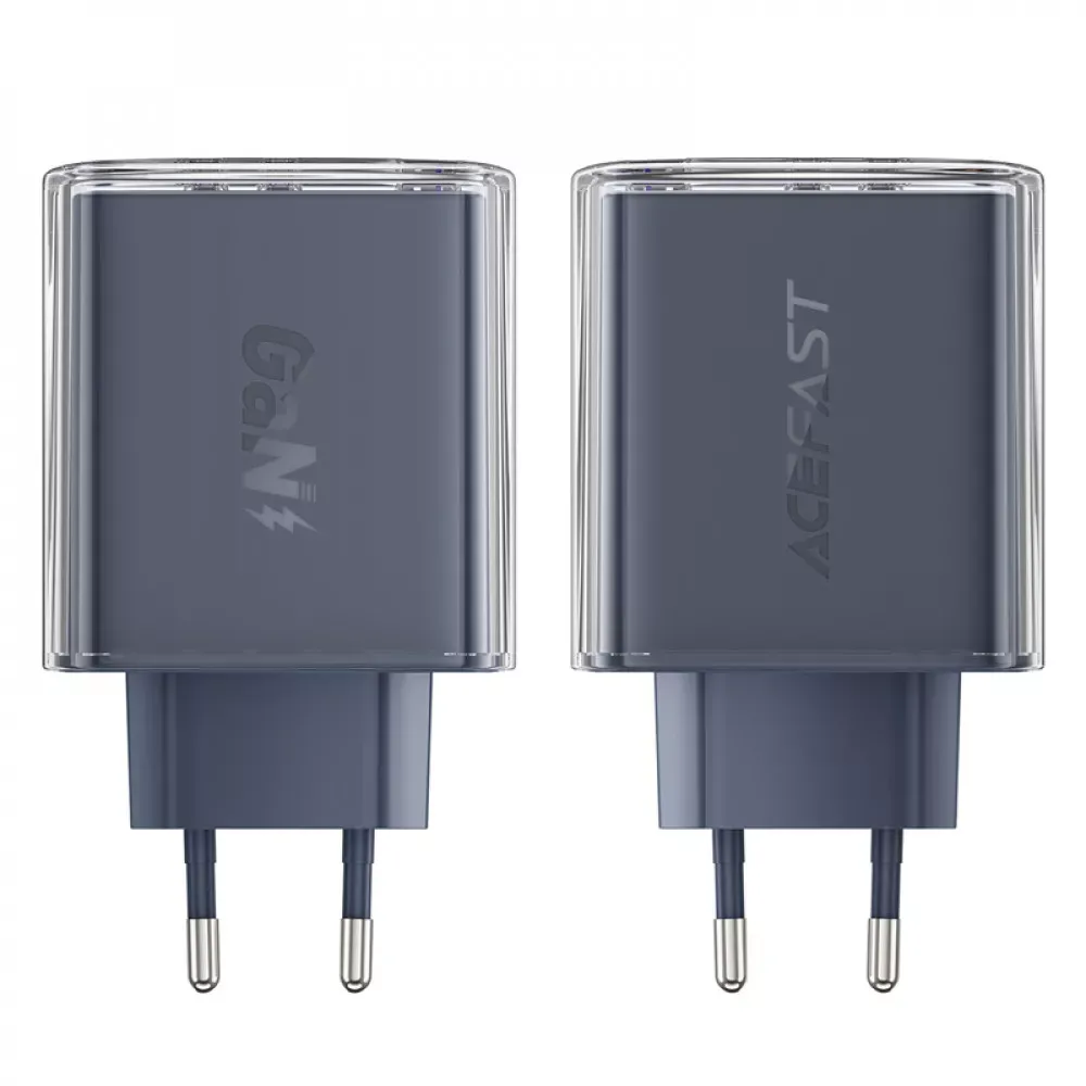 Home Charger 65W GaN 2PD QC 3.0 Acefast A45 — фото 5