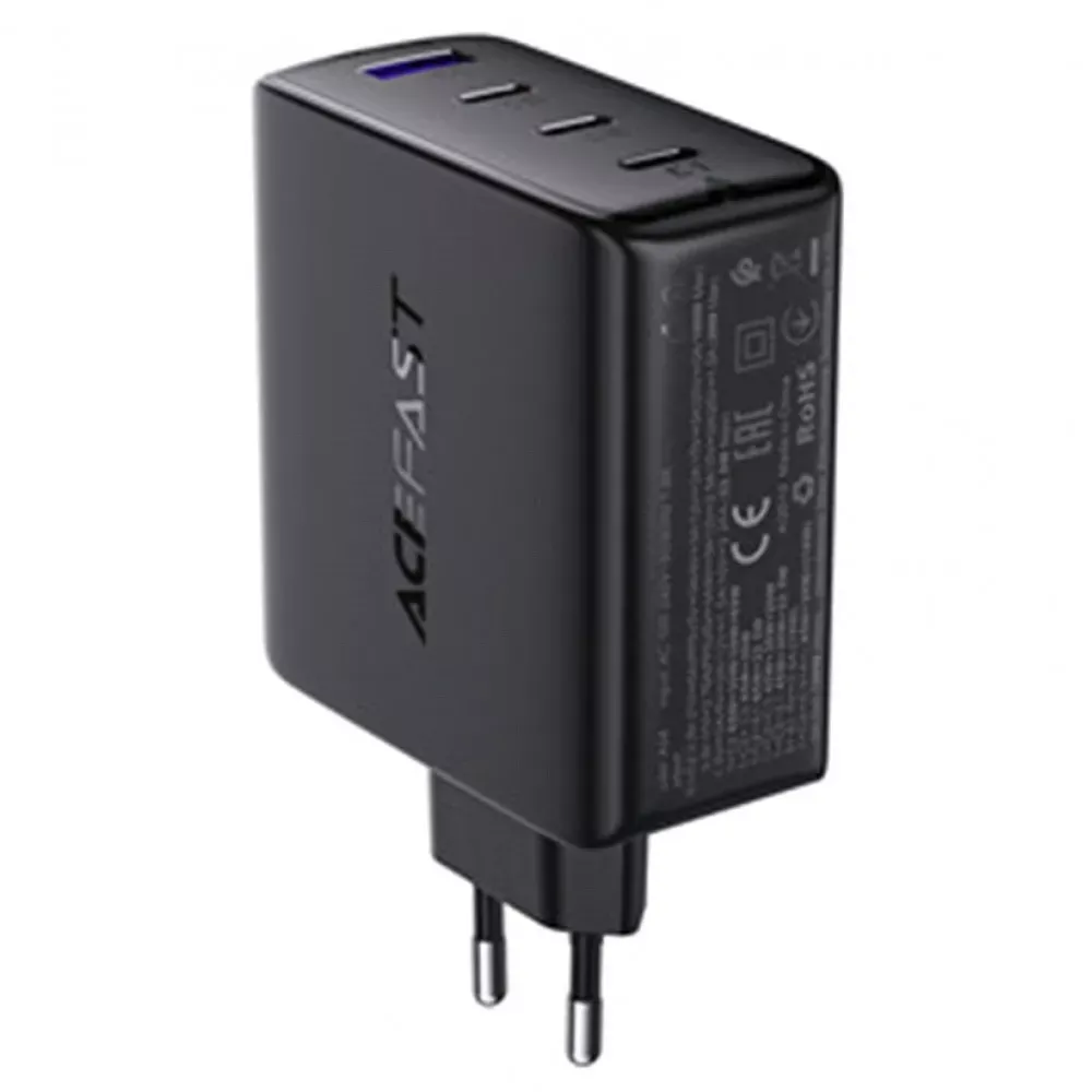 Home Charger | 100W | GaN | 3 PD3.0 | QC3.0 — Acefast A94 — фото 4