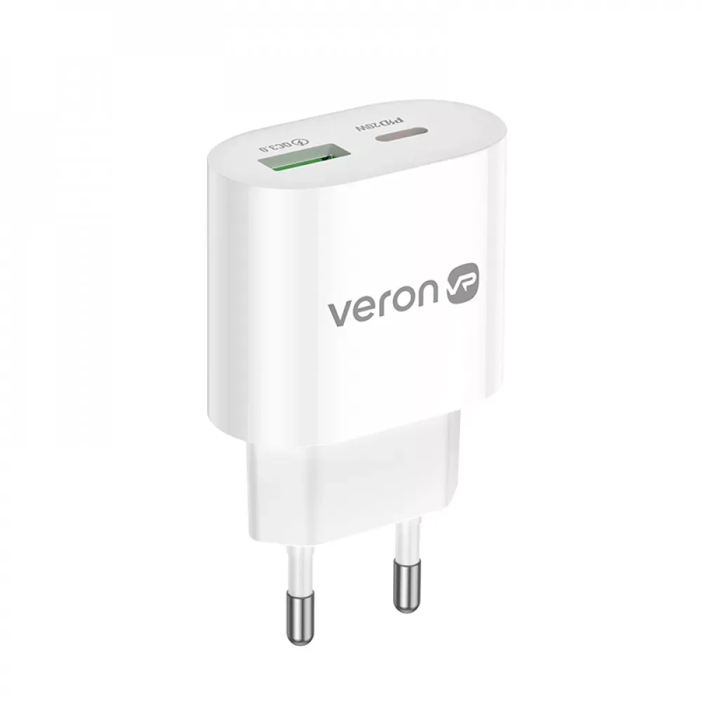 Home Charger | 20W | PD | QC3.0 — Veron C209
