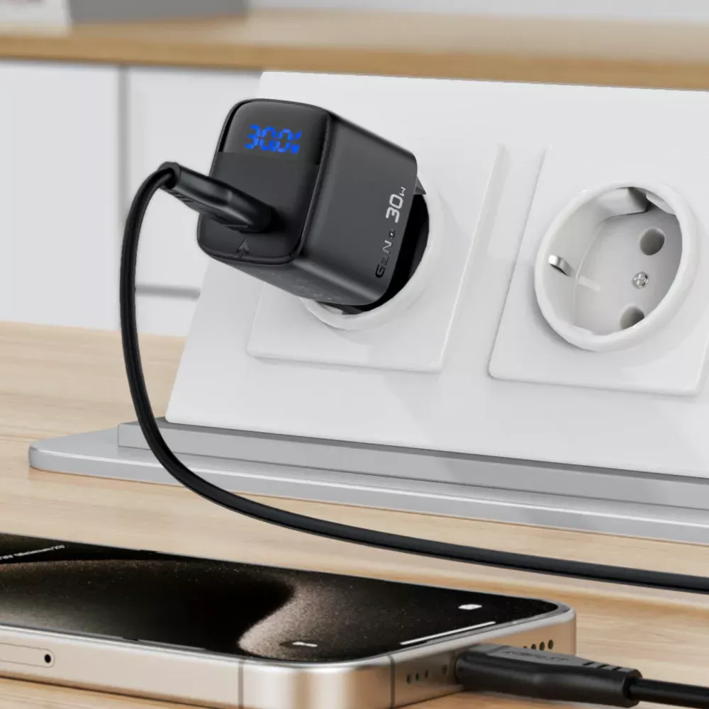 Home Charger | 30W | PD | C to C Cable — Acefast A115 — фото 4
