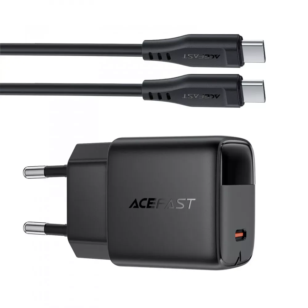 Home Charger | 30W | PD | C to C Cable — Acefast A115 — фото 5
