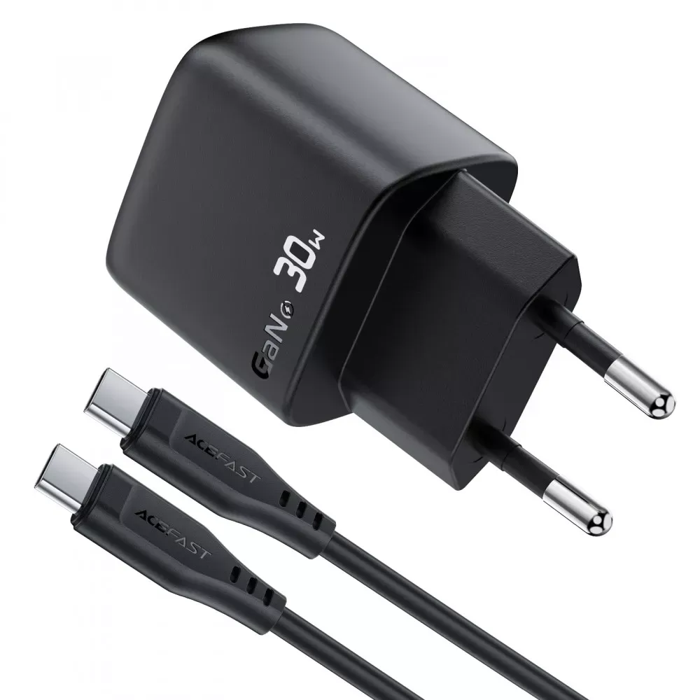 Home Charger | 30W | PD | C to C Cable — Acefast A115 — фото 6