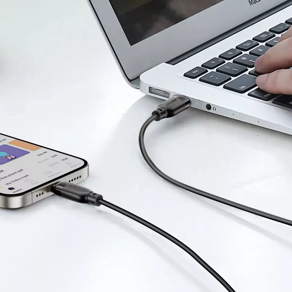 Кабель USB C to Lightning 30W PD — Acefast C16-05 — фото 10