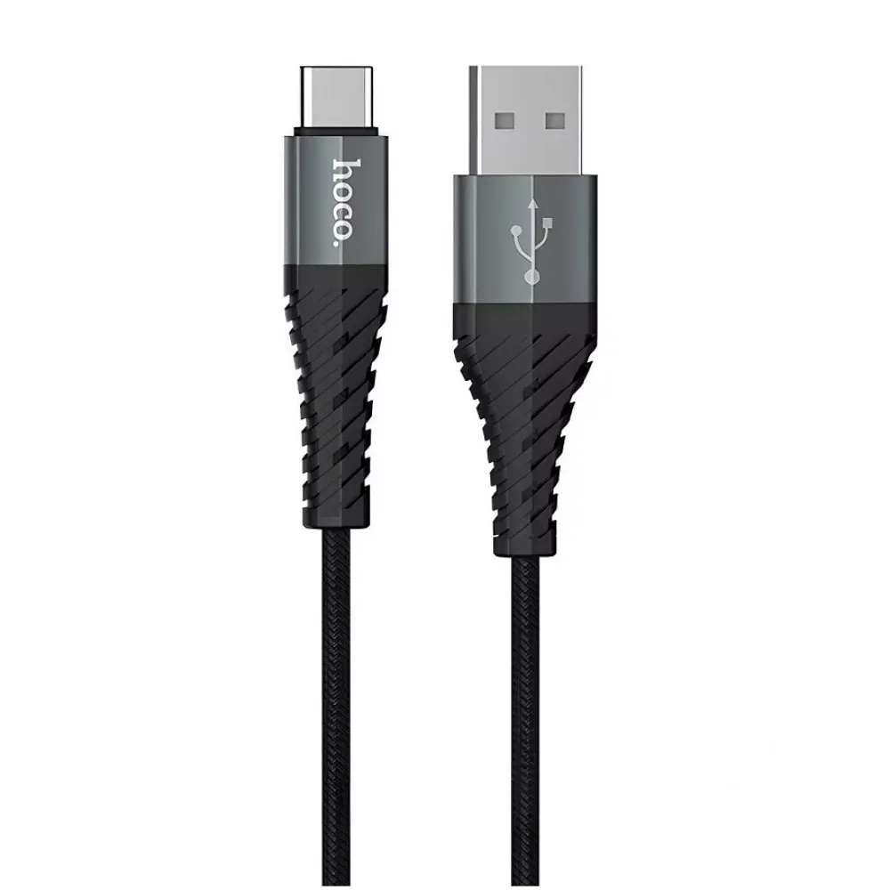 Cable USB C 3.0A (1m) Hoco X38 — Black — Hoco