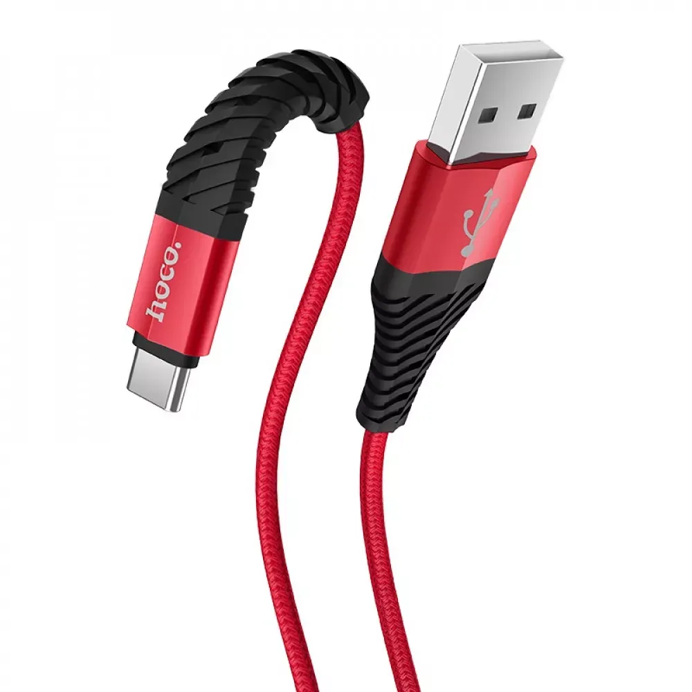 Cable USB C 3.0A Hoco X38 — Black — фото 4