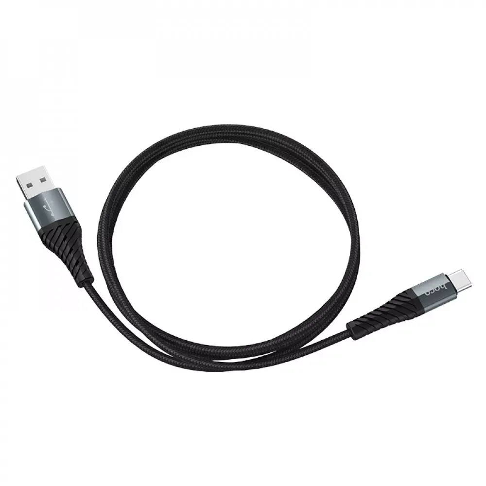 Cable USB C 3.0A Hoco X38 — Black — фото 6