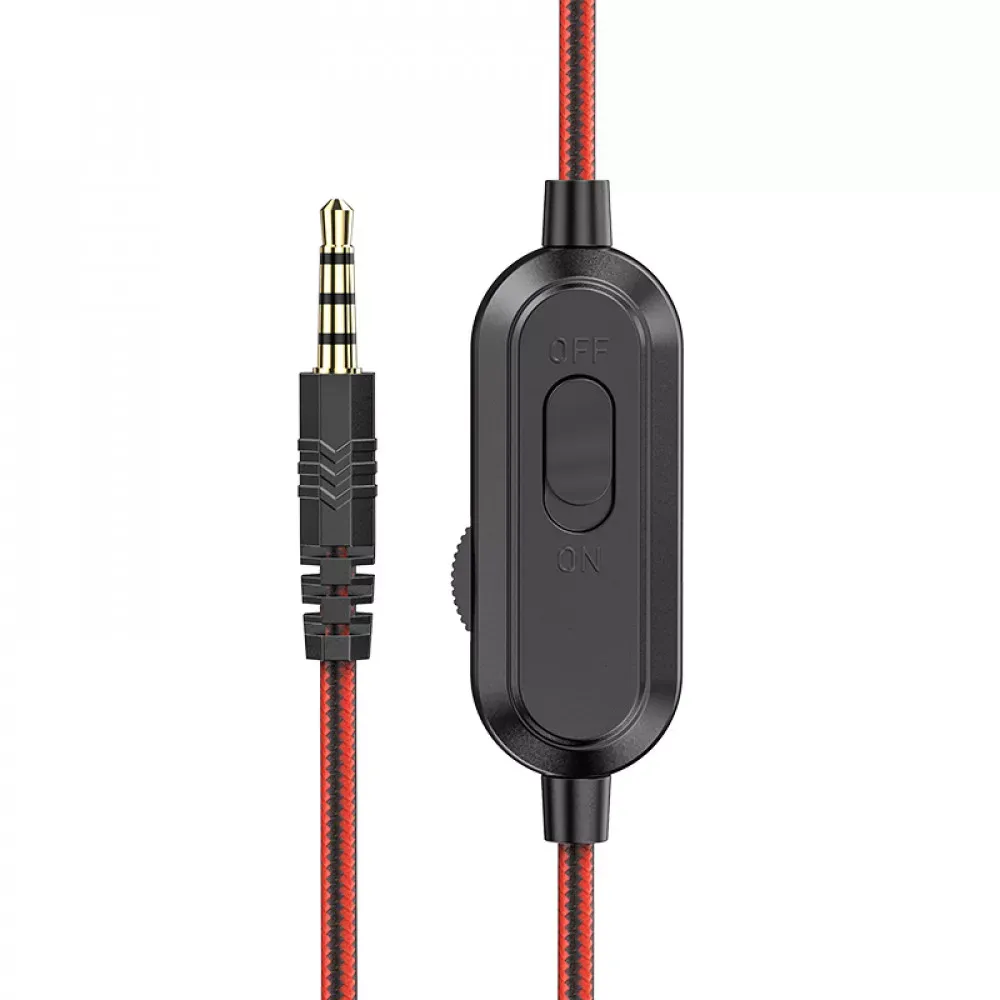 Gaming Headset 3.5mm & USB — Hoco W103 — Black — фото 5