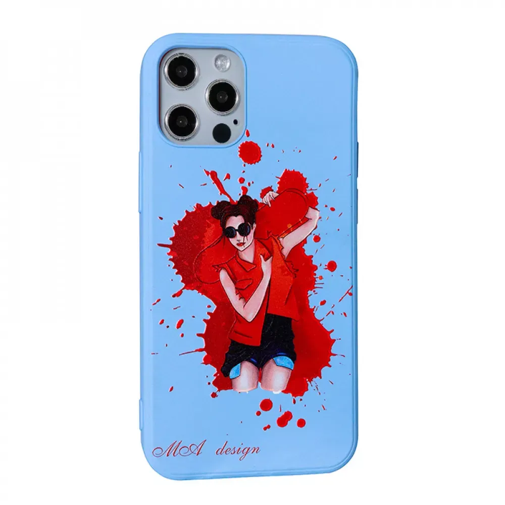 iMaGen Case (TPU) iPhone 12 Pro 6.1" ; 12 6.1" — Sky Blue — Различные Apple iPhone 12 Pro 6.1", Apple iPhone 12 6.1"