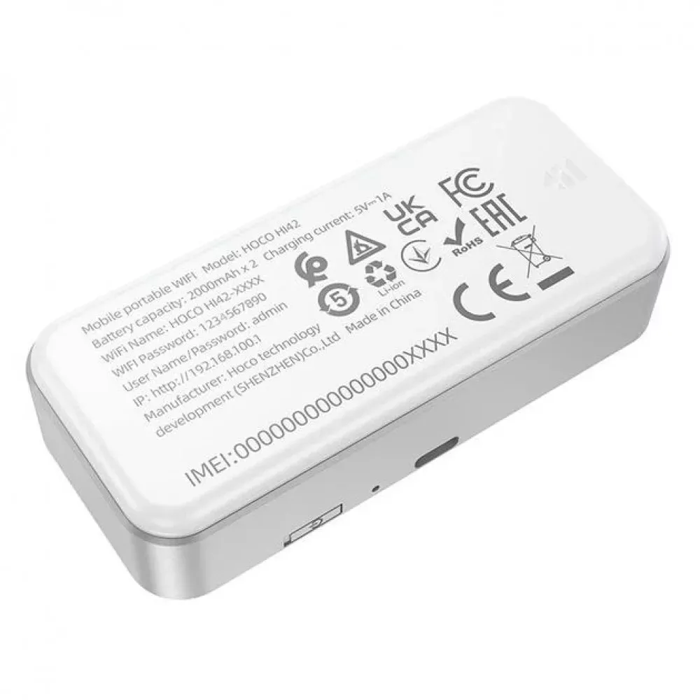 Портативный WiFi роутер Hoco HI42 — фото 6