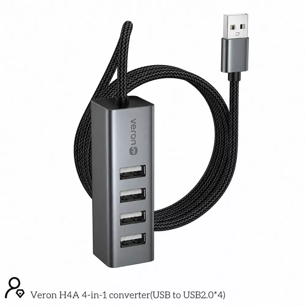 USB HUB : USB To 4 USB — Veron H4A — фото 5