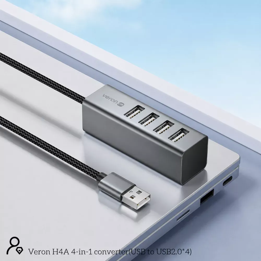 USB HUB : USB To 4 USB — Veron H4A — фото 6