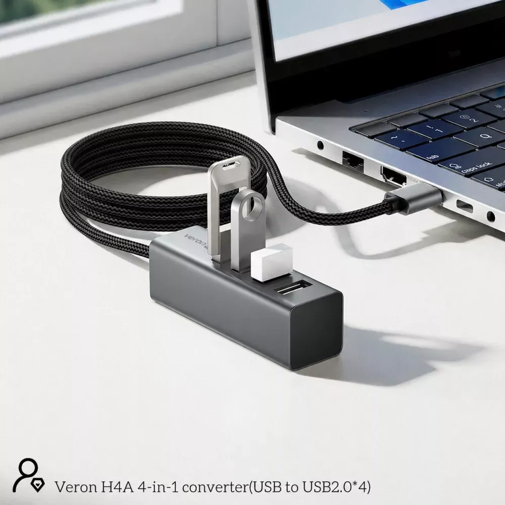 USB HUB : USB To 4 USB — Veron H4A — фото 7