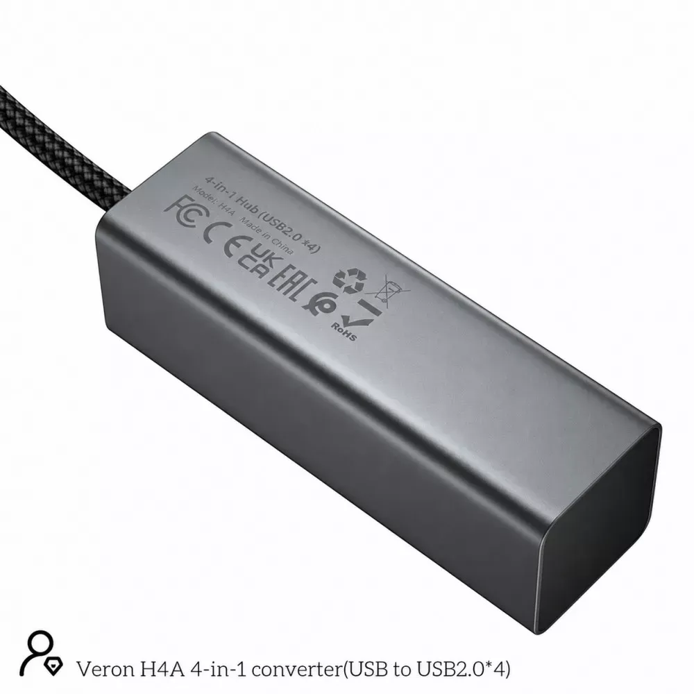 USB HUB : USB To 4 USB — Veron H4A — фото 8