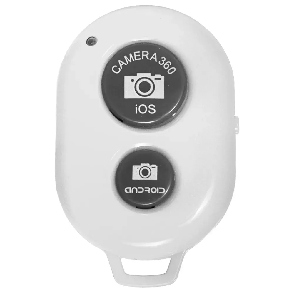 Bluetooth Remote Control For Selfie Stick — White