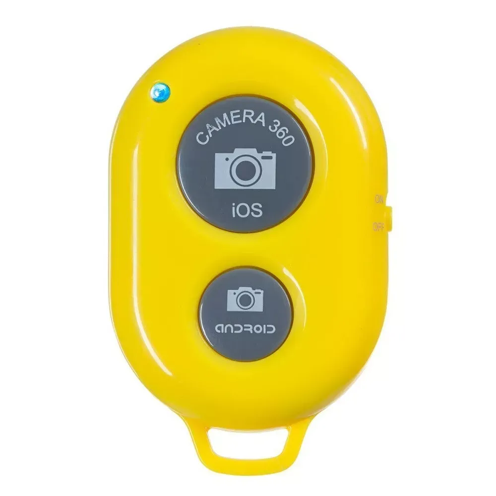 Bluetooth Remote Control For Selfie Stick — Yellow — Различные
