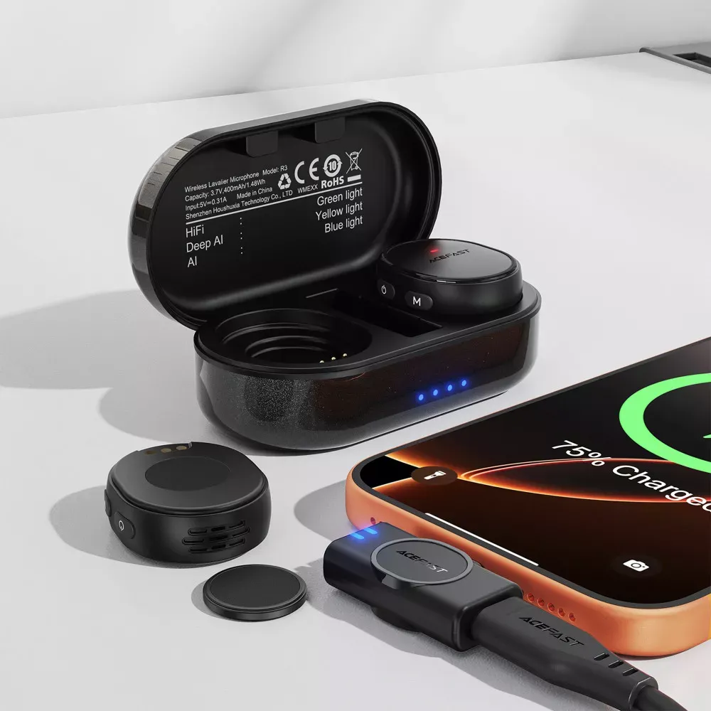 Wireless Digital Microphone Acefast R3 Type-C — фото 7