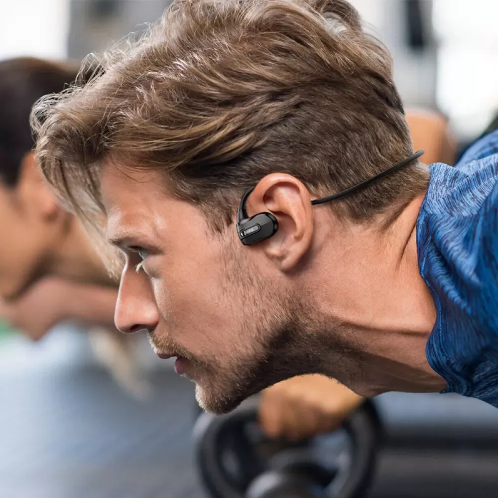 Bluetooth Earphones Hoco ES63 — Black — фото 5
