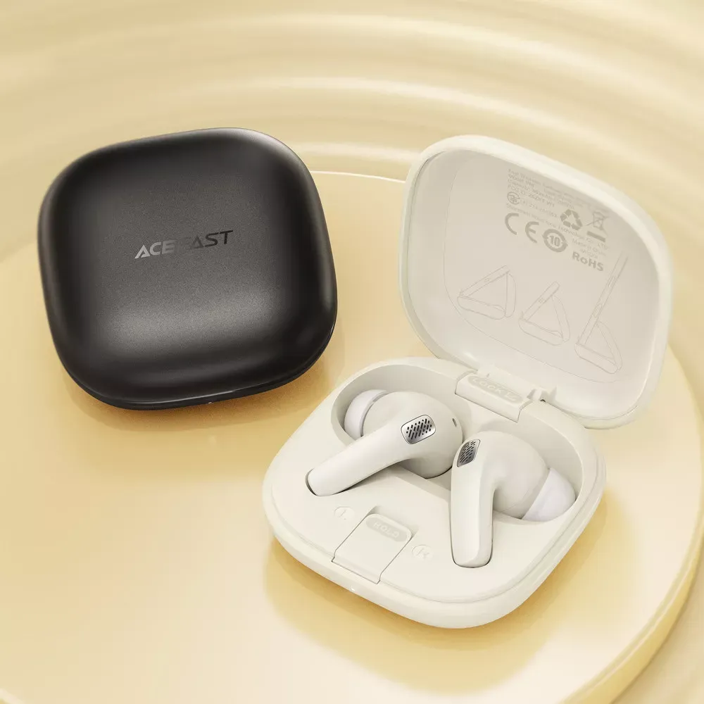 Bluetooth гарнітура TWS Acefast W4 — Black — фото 4
