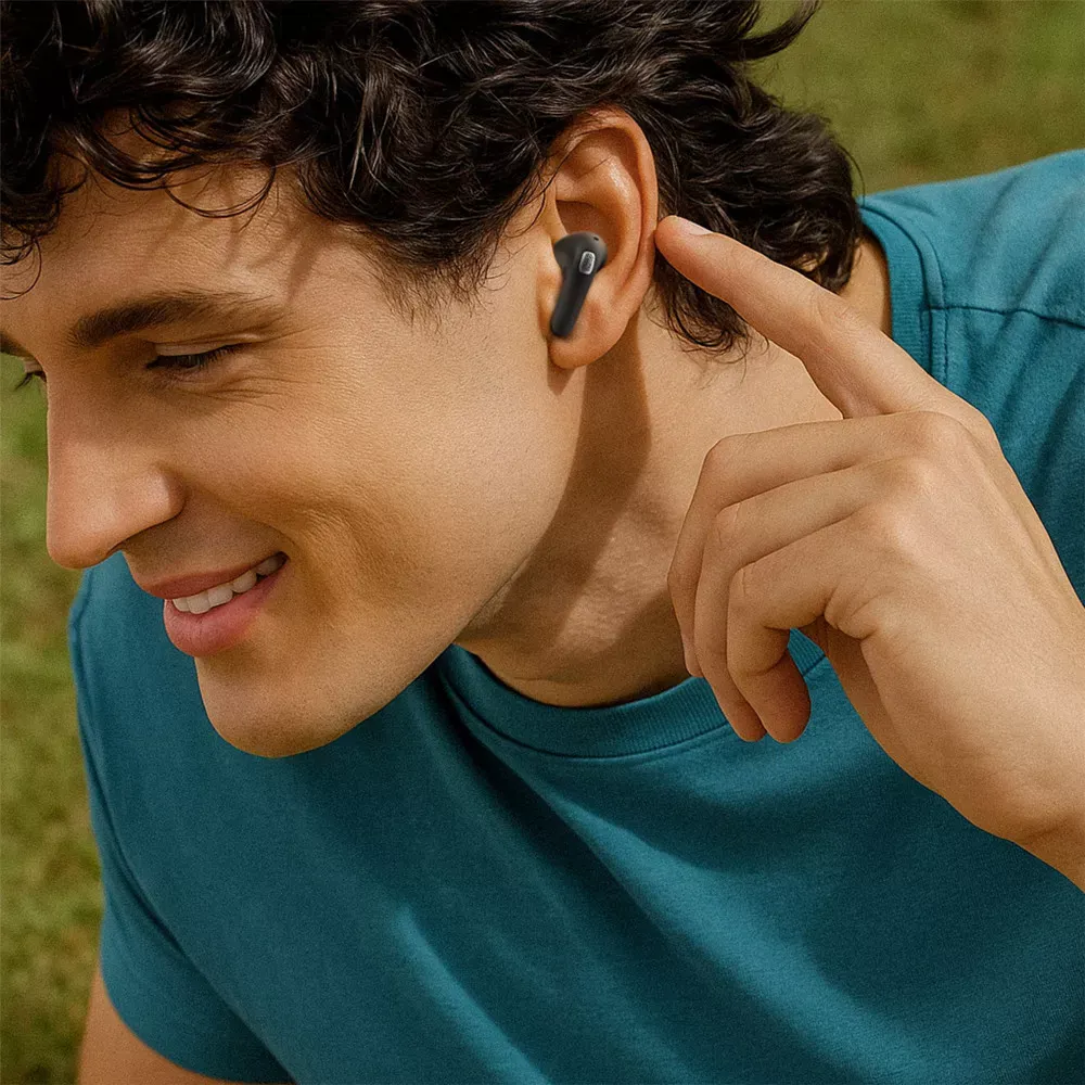 Bluetooth гарнітура TWS Acefast W4 — Black — фото 5