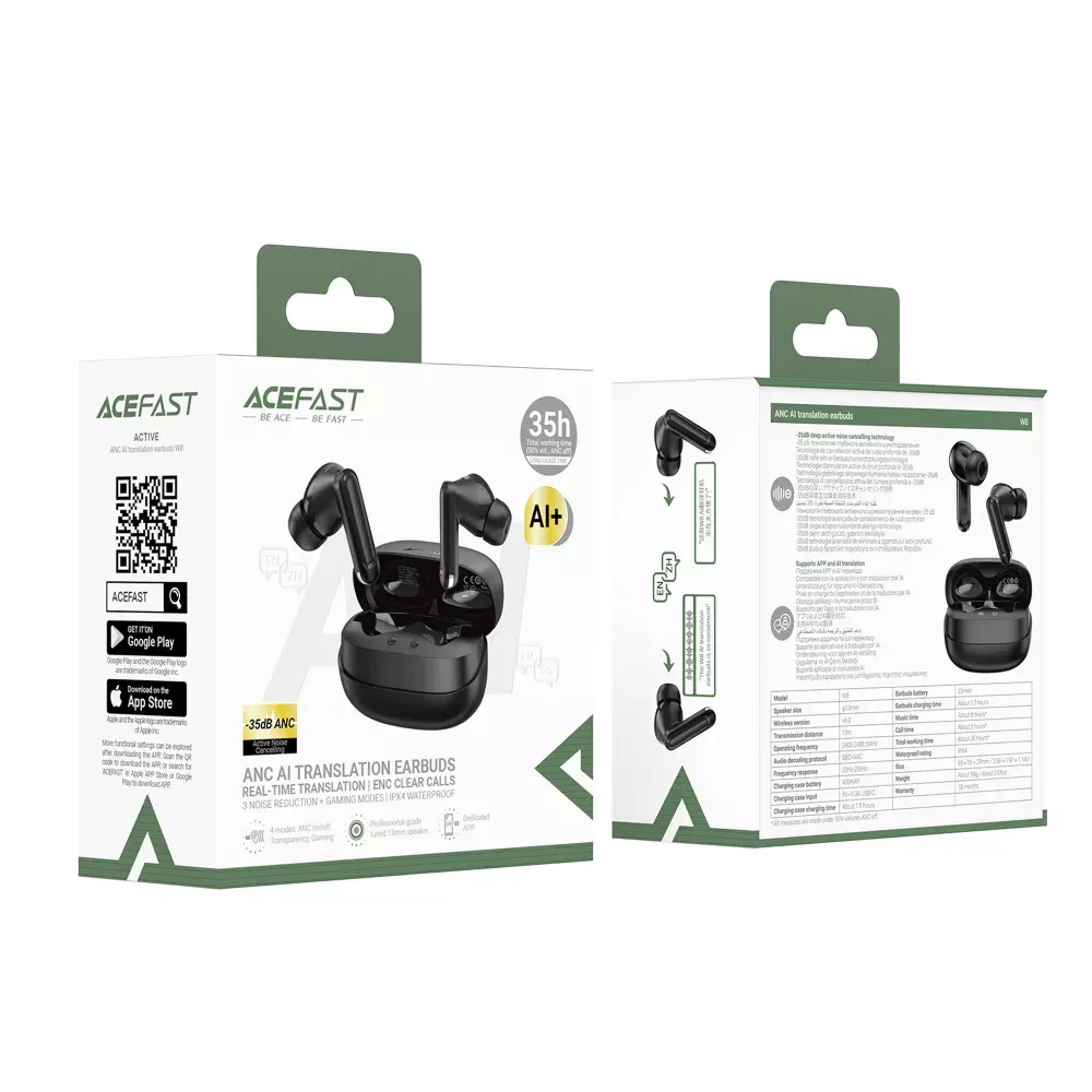 Bluetooth гарнітура TWS Acefast W8 — фото 3