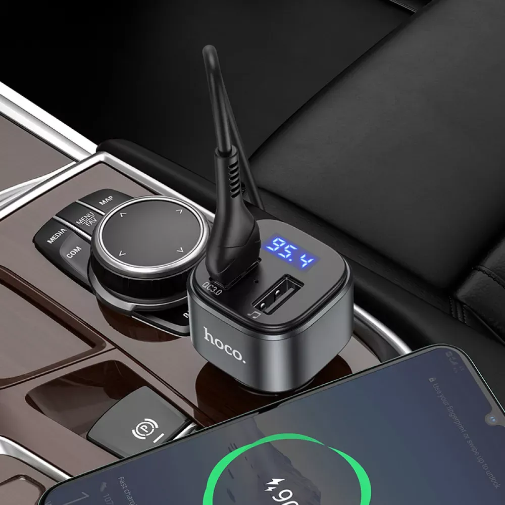 Fm Transmitter MP3 | Car Charger | 3.0A | 2U — Hoco E67 — фото 5