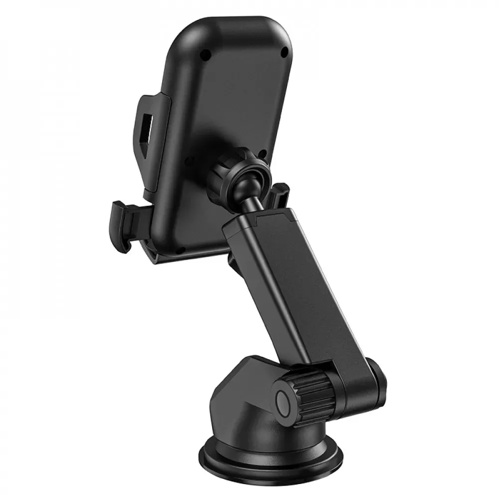 Car Holder Hoco CA76 Touareg one-touch center console — Black — фото 7