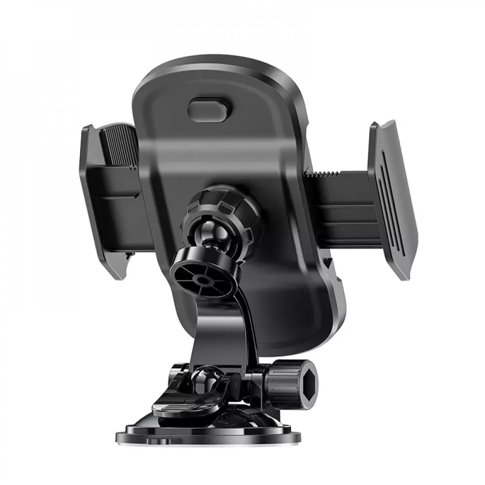 Car Holder Hoco CA82 Just fast suction cup — black — фото 4