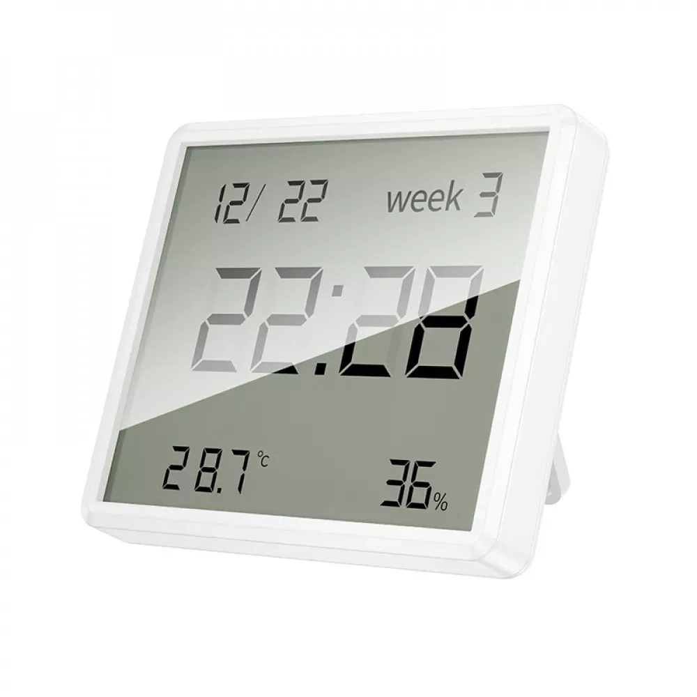Цифровые часы с термометром и гигрометром Veron WX42