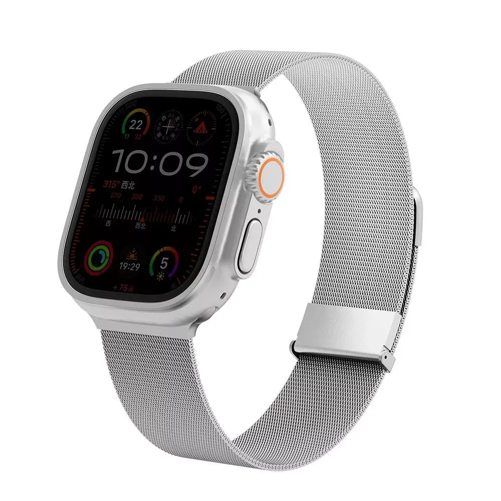 Ремінець Wiwu Wi-WB302 Apple Watch 42 44 45 49 mm — Silver