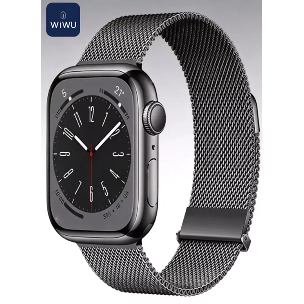 Ремінець Wiwu Wi-WB302 Apple Watch 42 44 45 49 mm — Slate — фото 3