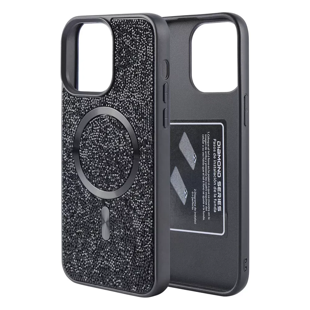 Swarovski Case with MagSafe iPhone 16 Pro Max — Black — Apple Apple iPhone 16 Pro Max