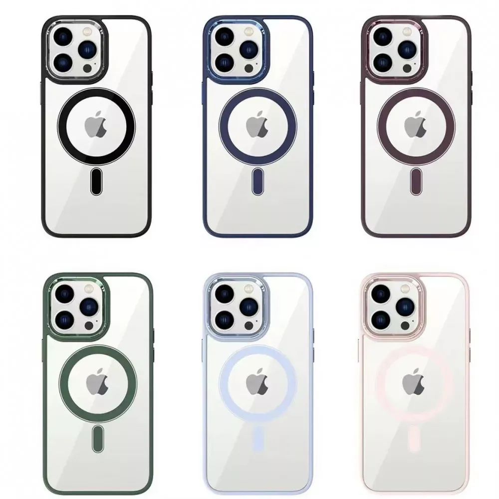 Color Clear Case With Magsafe iPhone 15 — Sierra Blue — фото 3