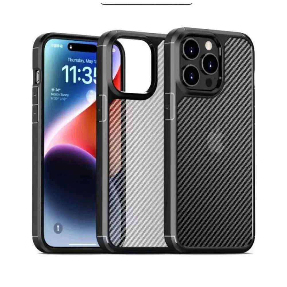 Ipaky Carbon Fiber Case iPhone 15 Pro Max — Различные Apple iPhone 15 Pro Max