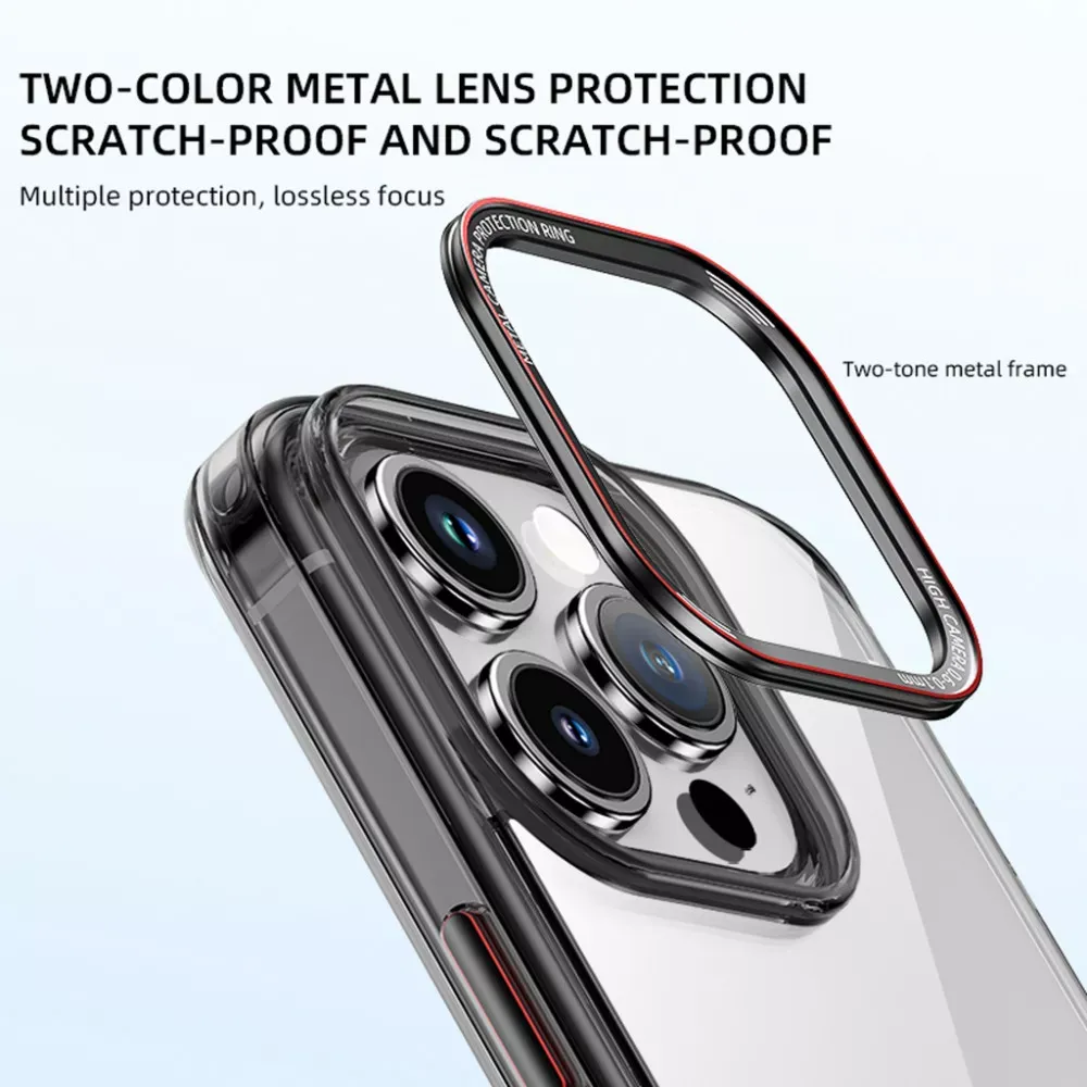 Ipaky MJ Series TPU Case iPhone 15 Pro Max — Black — фото 5