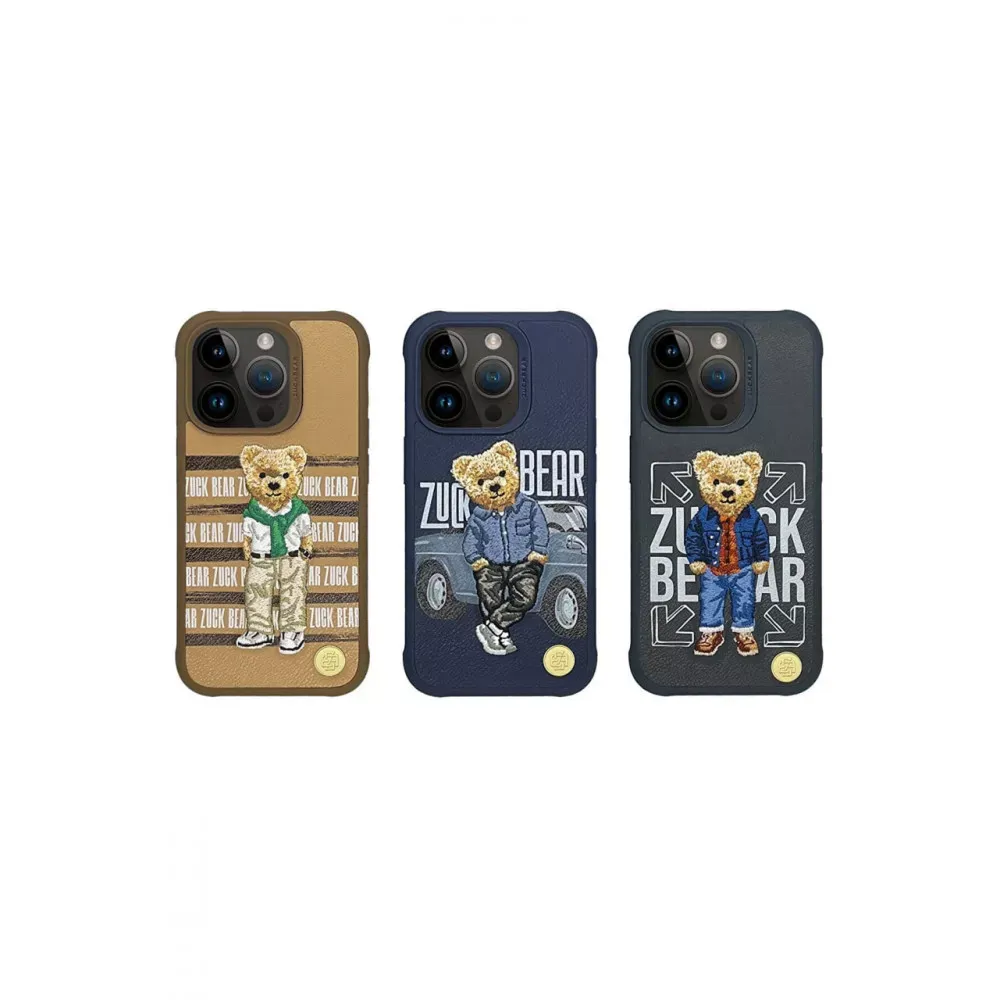 Polo San Francisco Fortune Leather Case iPhone 15 Pro — Golden State Bear — фото 3