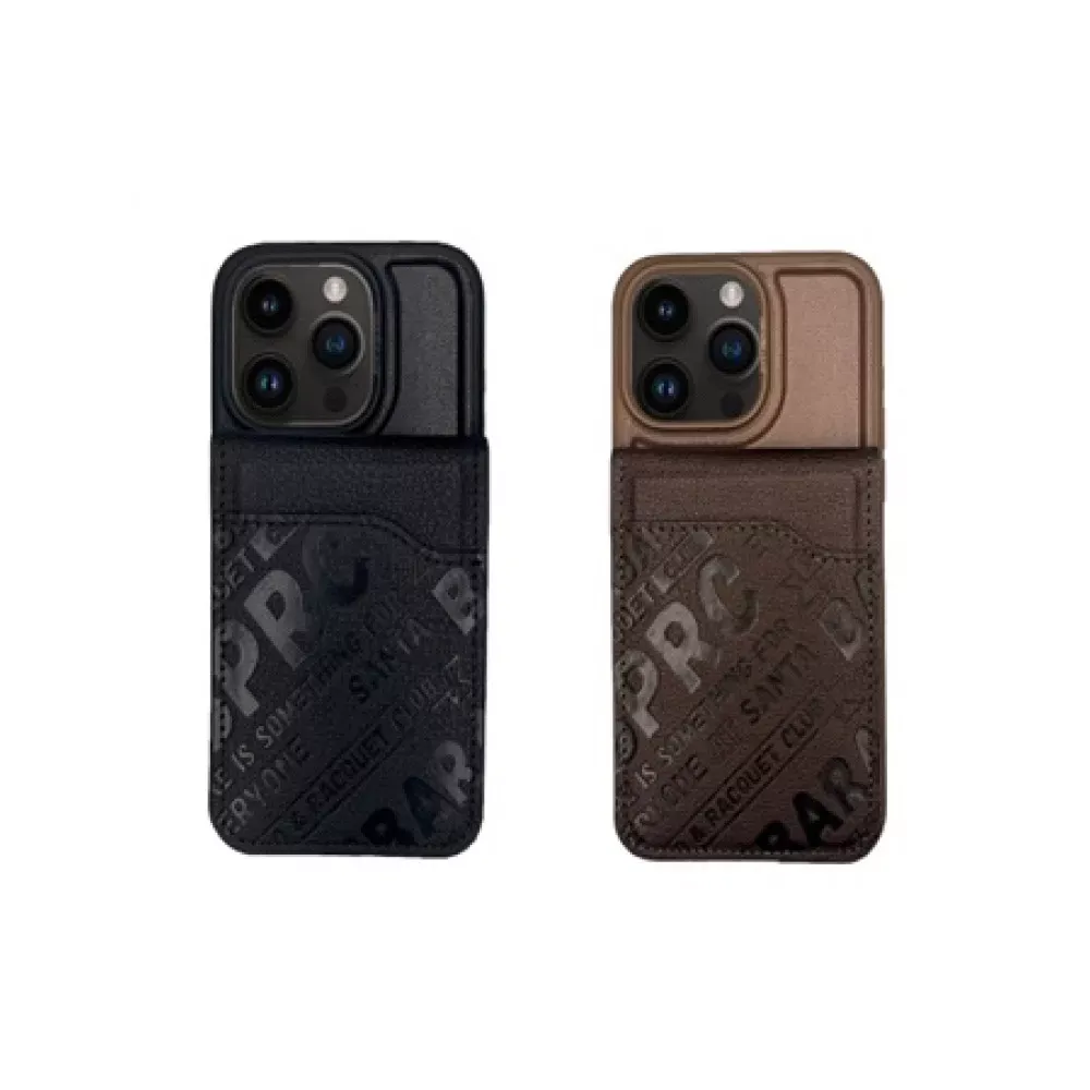 Polo Timothy Leather Case iPhone 15 Pro — Black — фото 4