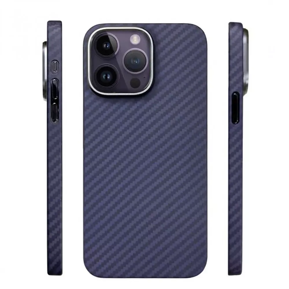 Kevlar Case iPhone 14 Pro Max Deep Purple — фото 5
