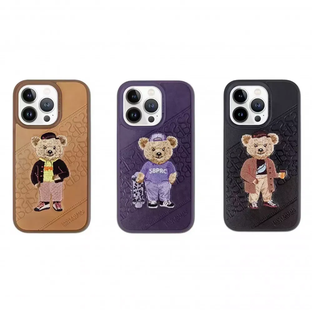 Polo Crete Leather Case iPhone 14 Pro — Purple — фото 3