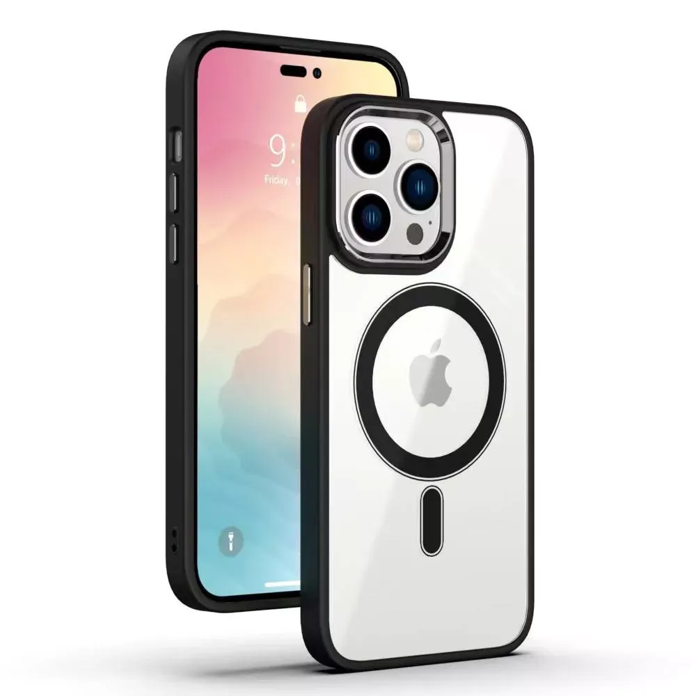 Color Clear Case with MagSafe iPhone 13 Pro Max — Plum Red — Apple Apple iPhone 13 Pro Max 6.7"