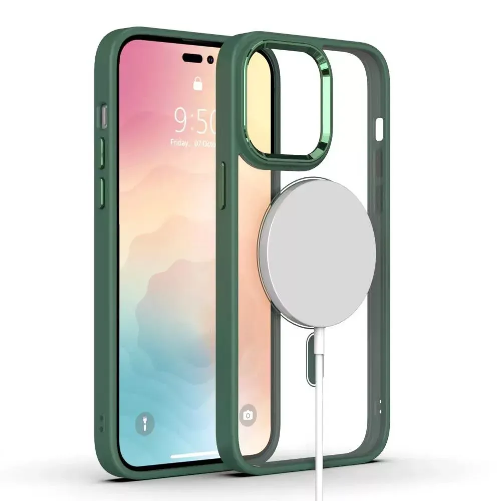 Color Clear Case with MagSafe iPhone 13 — Black — фото 6