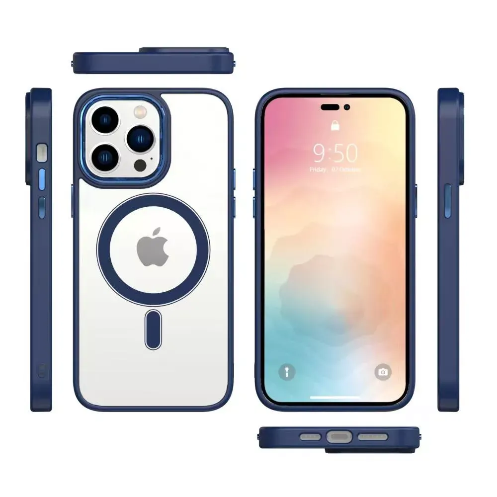 Color Clear Case with MagSafe iPhone 13 — Black — фото 7