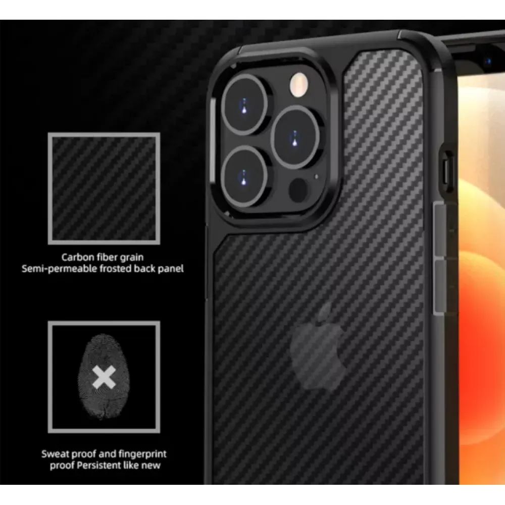 Ipaky Carbon Fiber Case iPhone 15 - фото 6