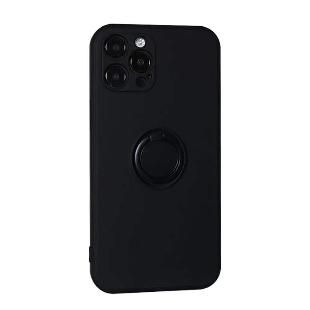 Ring Silicone Case iPhone 12 Pro 6.1" — Black — Различные Apple iPhone 12 Pro 6.1"