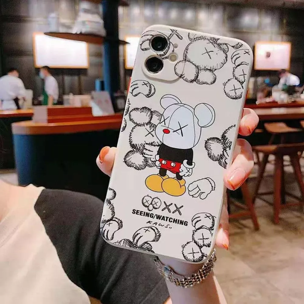 Silicone Cool Cartoon Mouse TPU Case iPhone 12 6.1 — Design 1