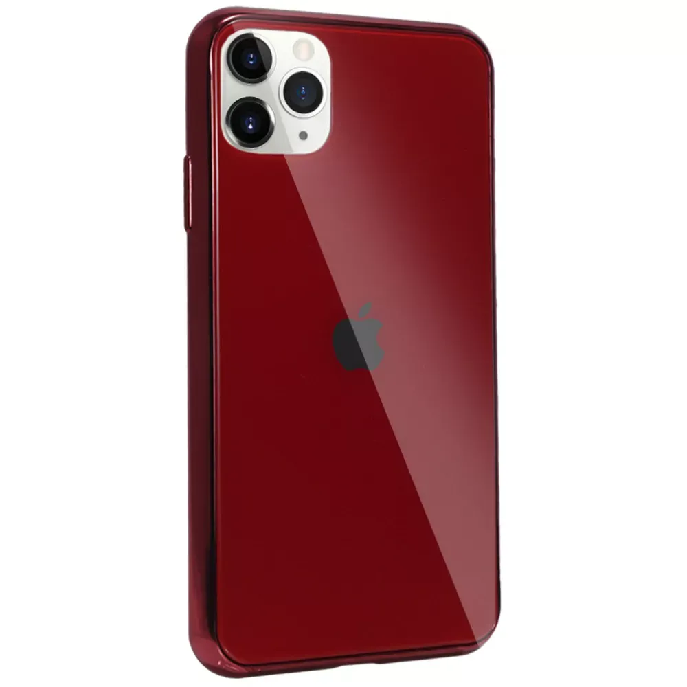 Glass TPU Case iPhone 11 Pro Max — 02 Red — Различные Apple iPhone 11 Pro Max