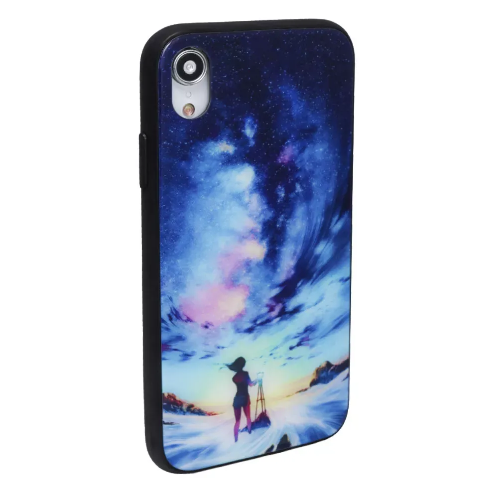 Case + Glass TPU Case iPhone Xr — Night Sky — Различные Apple iPhone Xr
