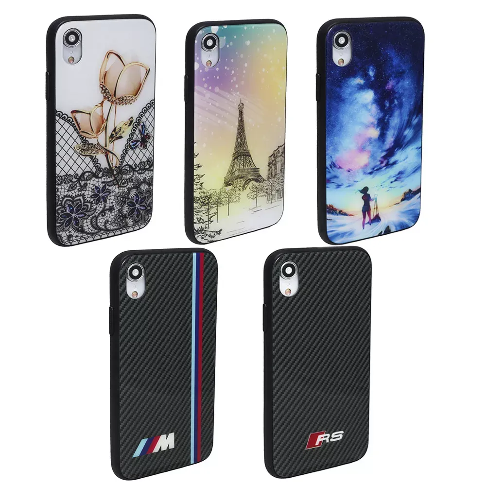 Case + Glass TPU Case iPhone Xr — Night Sky — фото 3