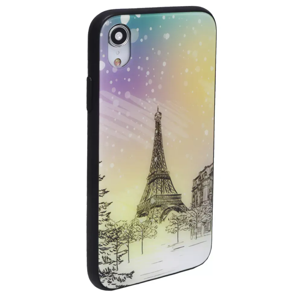 Case + Glass TPU Case iPhone Xr — Paris — Различные Apple iPhone Xr