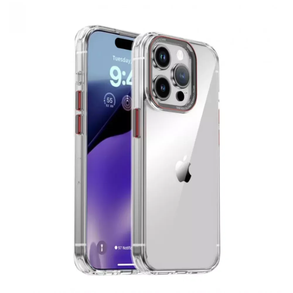 Ipaky MJ Series TPU Case iPhone 14 Pro Max — Transparent