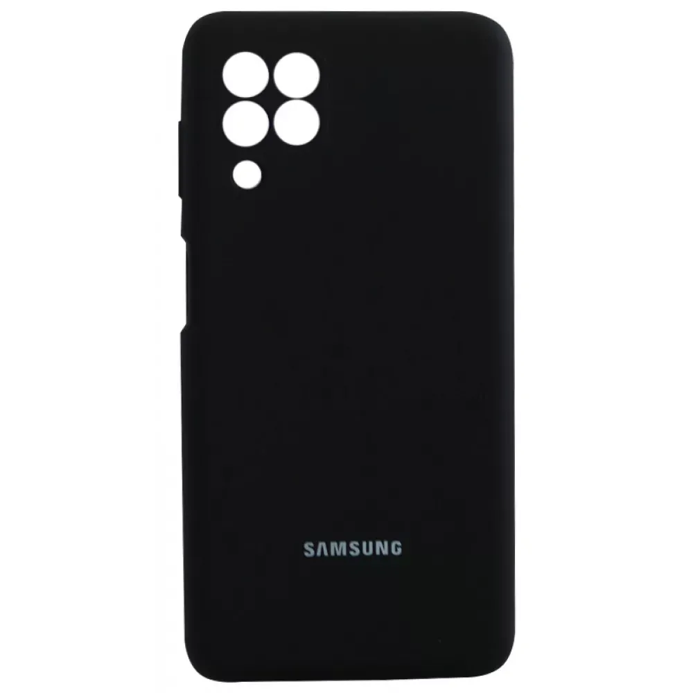 Original Silicone Case Samsung A22 (A225F) — Black — Различные Samsung A22 (A225F)